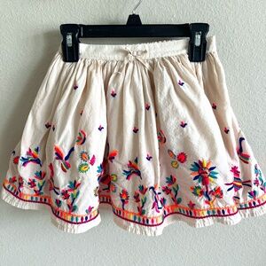 Indigo Embroidered Skirt size 6-7 yrs
